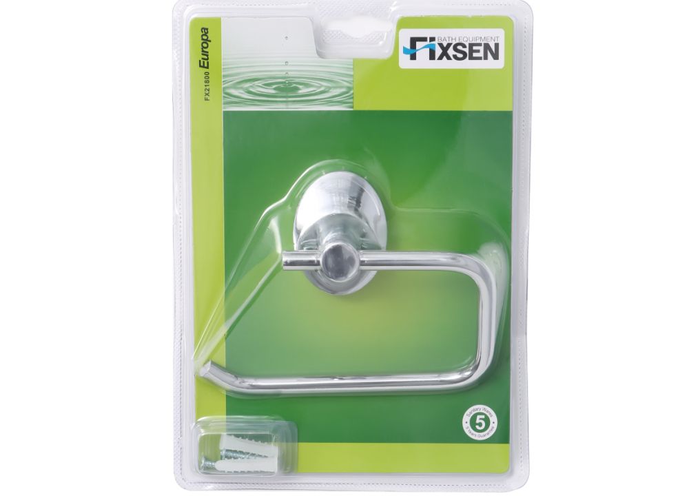 Держатель туалетной бумаги Fixsen Europa FX-21810B Хром, артикул FX-21810B