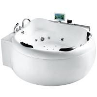 Акриловая ванна Gemy G9088 O 185х185 с гидромассажем Акриловая ванна Gemy G9088 O 185х185 с гидромассажем
