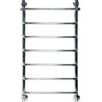 Водяной полотенцесушитель Ника Quadro Л90/ВП 100x60 с полкой Хром Водяной полотенцесушитель Ника Quadro Л90/ВП 100x60 с полкой Хром