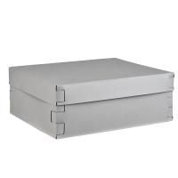 Colombo Adj Коробка Snob, 36x30H13,5 см , цвет: устричный/пепельная роза Colombo Adj Коробка Snob, 36x30H13,5 см , цвет: устричный/пепельная роза