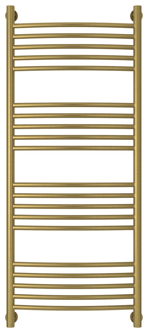Полотенцесушитель водяной "Богема+" 1200х500 (Состаренная Латунь)