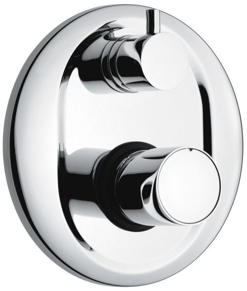 Emmevi Minu, однорычажный встраиваемый смеситель для душа с дивертером на 3 выхода, цвет хром