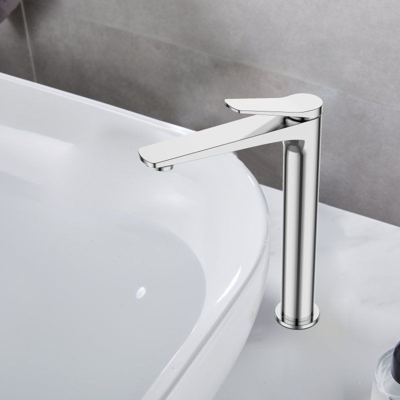 UNIQUE Смеситель для накладной раковины без донного клапана, хром UNIQUE-LMC-CRM-W0, артикул UNIQUE-LMC-CRM-W0