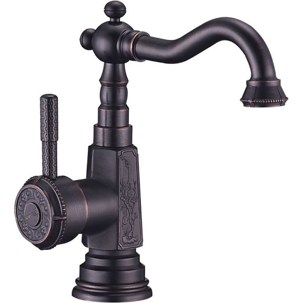 Смеситель для раковины Lemark Jasmine LM6604ORB Черная бронза