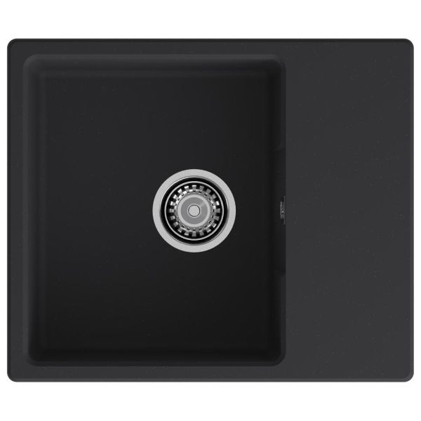 Кухонная мойка GranFest URBAN 658L, черный