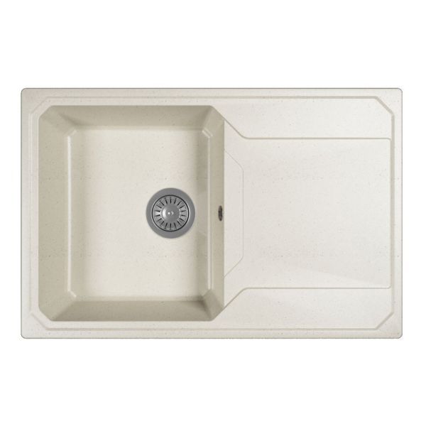 Кухонная мойка Dr. Gans КАРДИНАЛ 29.030.C0760.401, белый