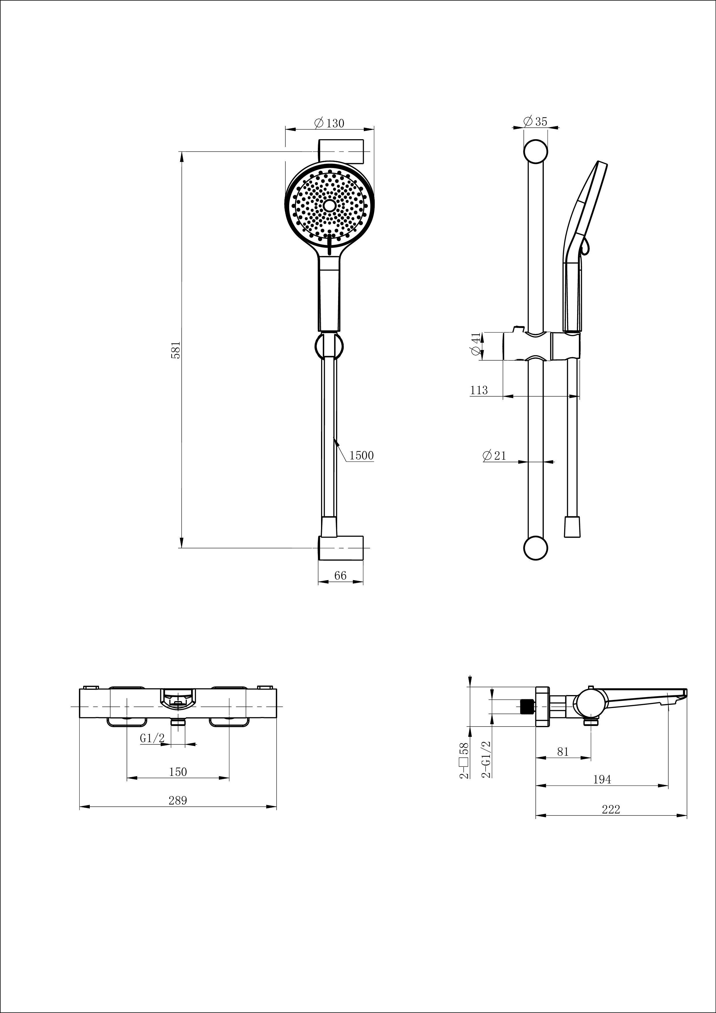 Смеситель для ванны с душевым гарнитуром и термостатом WONZON & WOGHAND, Хром (WW-C2021-A-CR) Смеситель для ванны с душевым гарнитуром и термостатом WONZON & WOGHAND, Хром (WW-C2021-A-CR)