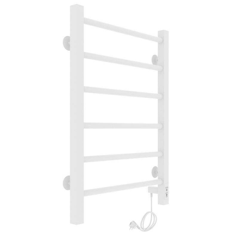 Полотенцесушитель электро "Феличия ЧК6 400х600", белый муар, правый