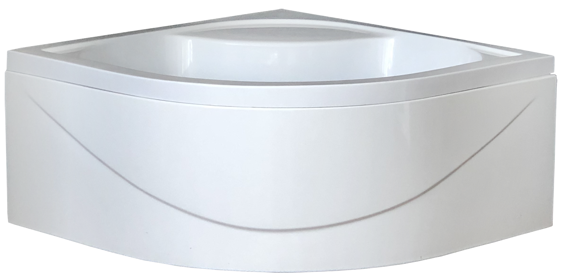 Душевой угол Royal Bath RB 100BK-T-CH (прозрачное)