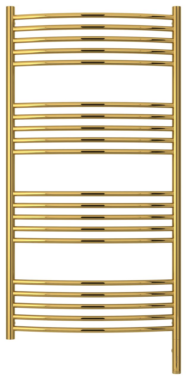 Полотенцесушитель электрический "БОГЕМА 3.0" 1200х600 / МЭМ правый (Золото)