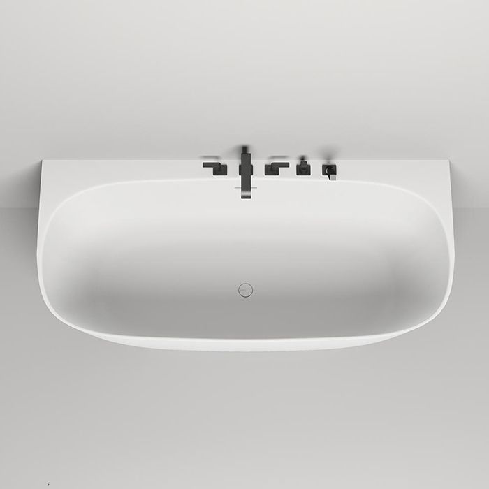 Salini Sofia Wall 160 Ванна пристенная 1600х800х590мм, донный клапан "Up&Down", сифон,  слив-перелив, мат-л: S-sense  , глянцевый, белый Salini Sofia Wall 160 Ванна пристенная 1600х800х590мм, донный клапан "Up&Down", сифон,  слив-перелив, мат-л: S-sense  , глянцевый, белый