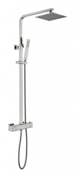 Душевая стойка с термостатическим смесителем BelBagno KRAFT-DOCM-T-IN арт. KRAFT-DOCM-T-IN