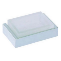 CISAL Quad Мыльница подвесная, цвет матовое стекло/хром