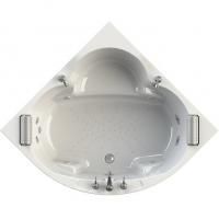 Акриловая ванна Radomir Сорренто 3 130х130 с гидромассажем White