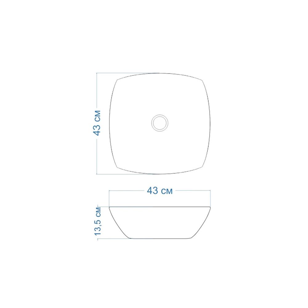 Раковина чаша Maretti KA13NS61-844, белая, артикул KA13NS61-844