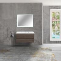 База под раковину Gio 100 подвесная, 2 выкатных ящика soft-close, R.Oak