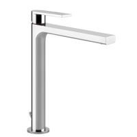 Gessi Emporio Via manzoni Смеситель для раковины высокий с донным клапаном и соединительными шлангами, цвет: Chrome