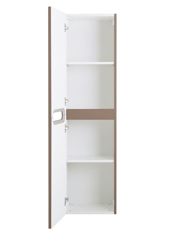 ETNA Шкаф подвесной с двумя распашными дверцами с доводчиками, с двумя полками, Еловый Матовый, 400x300x1500, ETNA-1500-2A-SC-VО, артикул ETNA-1500-2A-SC-VO