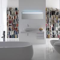 Laufen Alessi One Раковина 900х500х165мм с 1 отв. под смеситель, полка справа, с покр. LLC, цвет: белый