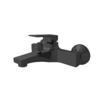 FIMA|Carlo Frattini Fit Смеситель для ванной, настенный, без душ. комплекта, излив 170мм, цвет: черный матовый