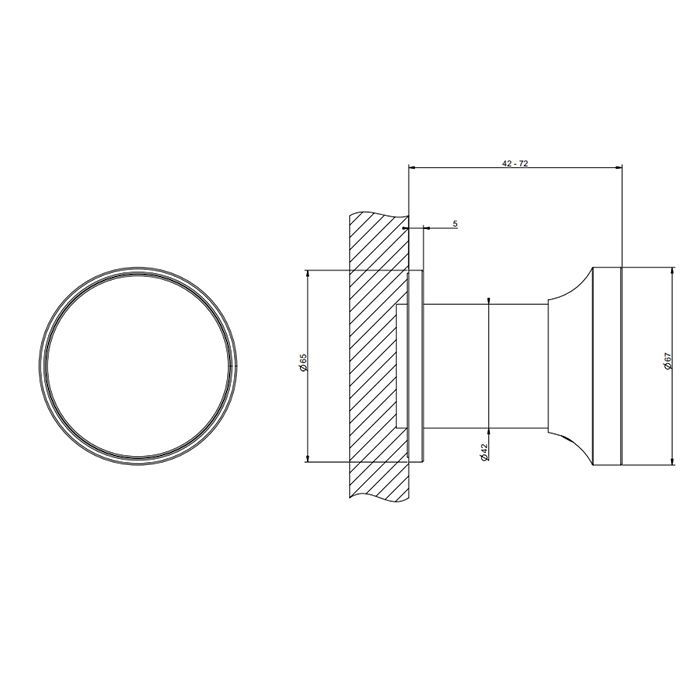 GESSI Origini Смеситель однорычажный встраиваемый на 1 выход, в комплекте вставка., цвет: Black Metal Brushed PVD