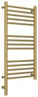 Полотенцесушитель электрический "БОГЕМА 3.0" прямая 800х400 / МЭМ левый (Матовое золото)