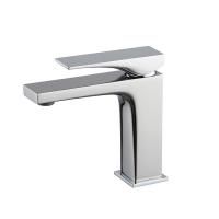 FIMA|Carlo Frattini Zeta Смеситель для раковины, высота 146 мм., с донным клапаном click-clack, цвет хром