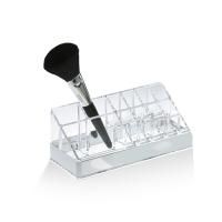 Decor Walther DW 409 Органайзер универсальный для косметики 22.5x9x9см, акрил, цвет: хром ЗАКАЗ ПО ЗАПРОСУ