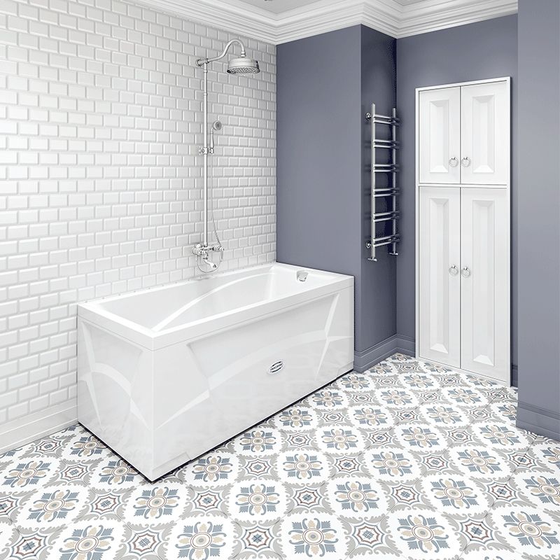 Акриловая ванна Radomir Vannesa Фелиция 160х75 2-01-0-0-1-204 Белая без гидромассажа