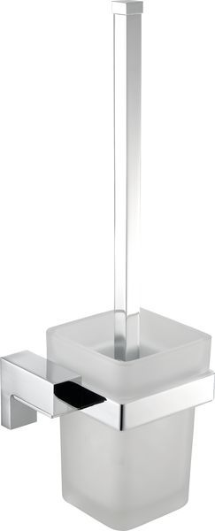 Sanibano Elegance, настенный стеклянный ёрш, цвет черный матовый