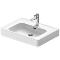 Duravit Soleil by Starck Раковина подвесная 650х475х145 мм,с 1 отв под смеситель, с переливом,  WonderGliss ,цвет белый