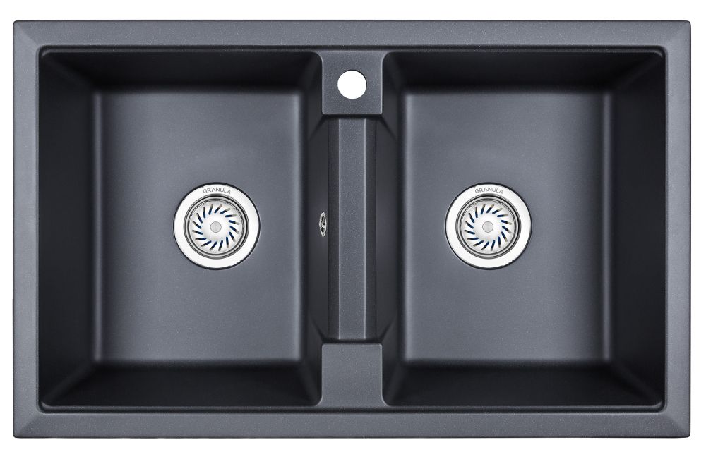 Кухонная мойка Granula 8101, ШВАРЦ, артикул 8101, ШВАРЦ
