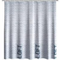 Шторка для ванной комнаты, кирпич, LOFT