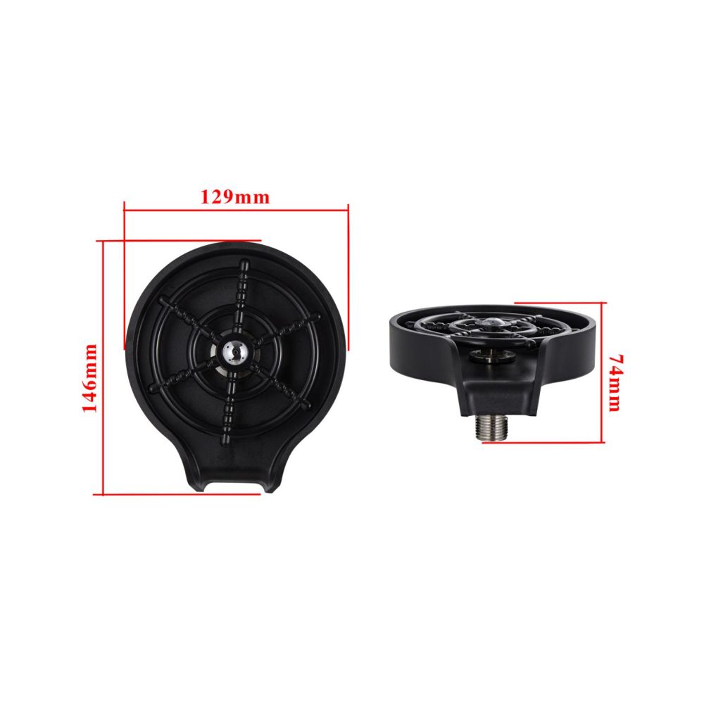 Ополаскиватель стаканов FASHUN A407-7, черный