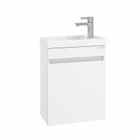 Тумба Onika Милтон 45 подвесная, белая (ум. Фостер 45)