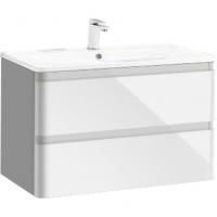 Тумба под раковину Vincea Alba VMC-1A800LW подвесная L.White