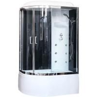 Душевая кабина Royal Bath RB 8120BK3-BT-CH (черное/прозрачное) правая Душевая кабина Royal Bath RB 8120BK3-BT-CH (черное/прозрачное) правая