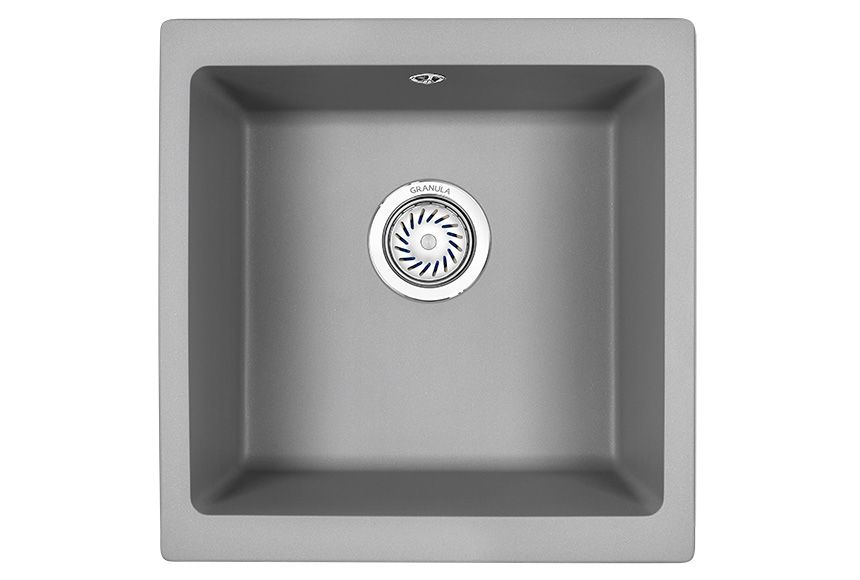 Кухонная мойка Granula 4451, АЛЮМИНИУМ, артикул 4451, АЛЮМИНИУМ