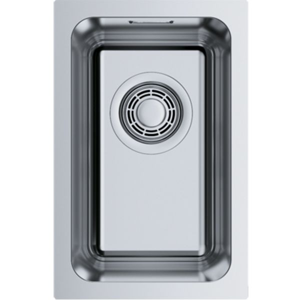 Мойка, OMOIKIRI, Tadzava, ширина, мм-220, глубина, мм-440, высота, мм-150, тип установки-встраиваемый, отверстия для смесителя-отсутствуют, с переливом, сифон и донный клапан в комплекте, автоматический донный клапан-приобретается отдельно, материал-нержа