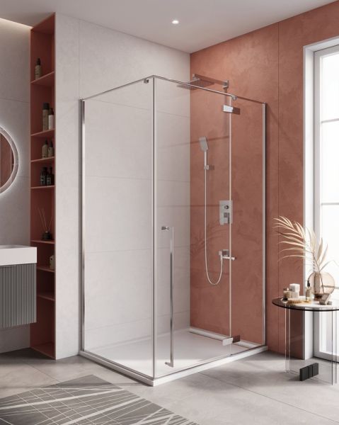 LINER-AH-1-120/90-C-GM-L Душевой уголок