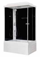 Душевая кабина Royal Bath RB 8120BP5-BT(черное/прозрачное) левая Душевая кабина Royal Bath RB 8120BP5-BT(черное/прозрачное) левая