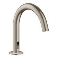 AX Uno эл. Смеситель для раковины , цвет шлифованный никель AX Uno эл. Смеситель для раковины , цвет шлифованный никель