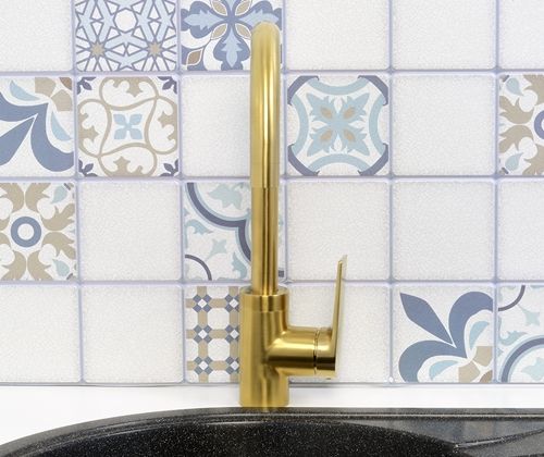 Смеситель для кухни WasserKRAFT Aisch 5507 Золото матовое