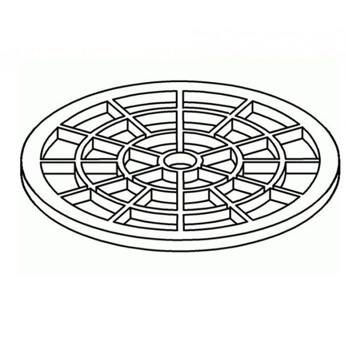 Решетка для сифона, TECE, TECEdrainline