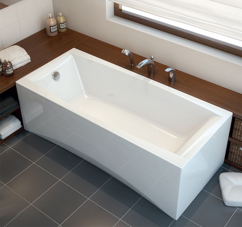 Акриловая ванна Cersanit Virgo 180х80 Белая
