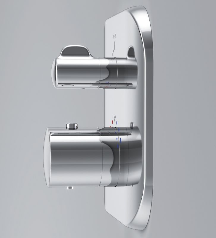 Смеситель для душа AM.PM Sensation F3075600 с термостатом Хром