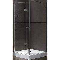 Душевой уголок Cezares ELENA-W-ASH-1-80/90-C-Cr профиль Хром стекло прозрачное