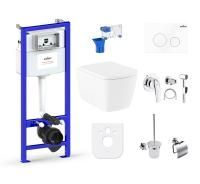 Комплект 10 в 1 Lavinia Boho Aveo Rimless 98010185, премиум с пластиковой клавишей