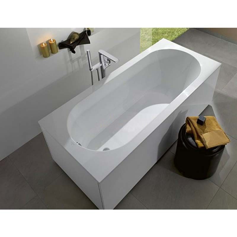 Ванна, Villeroy&Boch, Oberon, ширина, мм-1600, глубина, мм-750, высота, мм-450, водоизмещение (л)-125, форма-овальная, слив-перелив-необходимо заказать, диаметр слива, мм-52, ножки-есть, материал-Quaryl, цвет-белый Ванна, Villeroy&Boch, Oberon, ширина, мм-1600, глубина, мм-750, высота, мм-450, водоизмещение (л)-125, форма-овальная, слив-перелив-необходимо заказать, диаметр слива, мм-52, ножки-есть, материал-Quaryl, цвет-белый