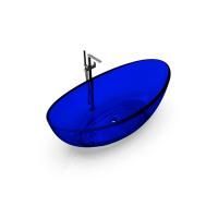 Knief Oval Shape Ванна отдельностоящая из полимерного материала 180х93x56 см, цвет Marine blue # XXX